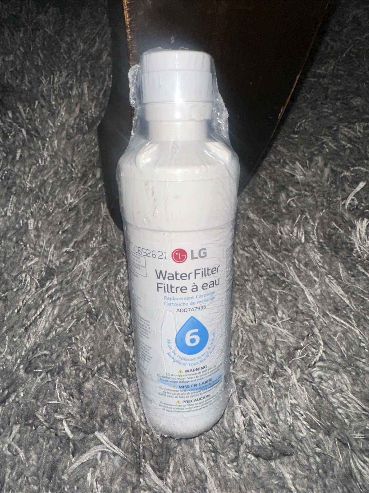Genuine LG LT1000P Water Filter Replacement Cartridge LT1000PC/PCS New & Sealed