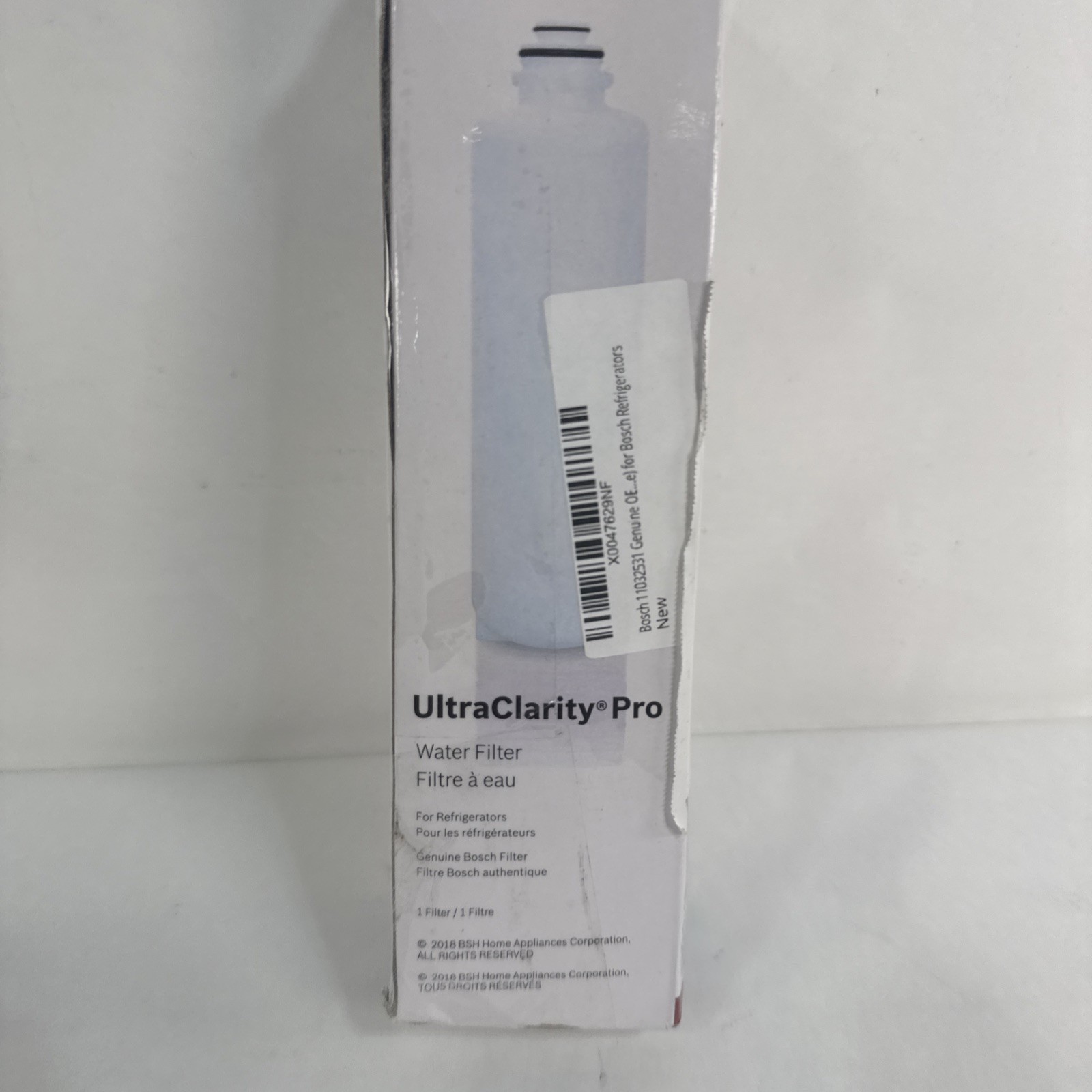 1 PACK Bosch Ultra Clarity Pro BORPLFTR50 Water Filter Blue #WFS200MF/WFS210MF