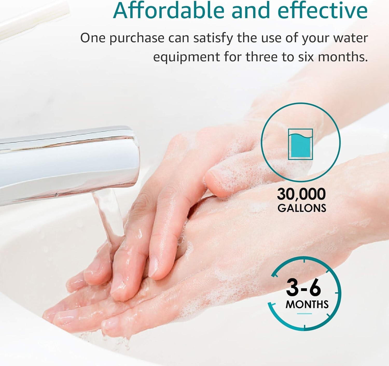AQUA CREST AP110 Whole House Water Filter, Sediment Filter, 5 Micron