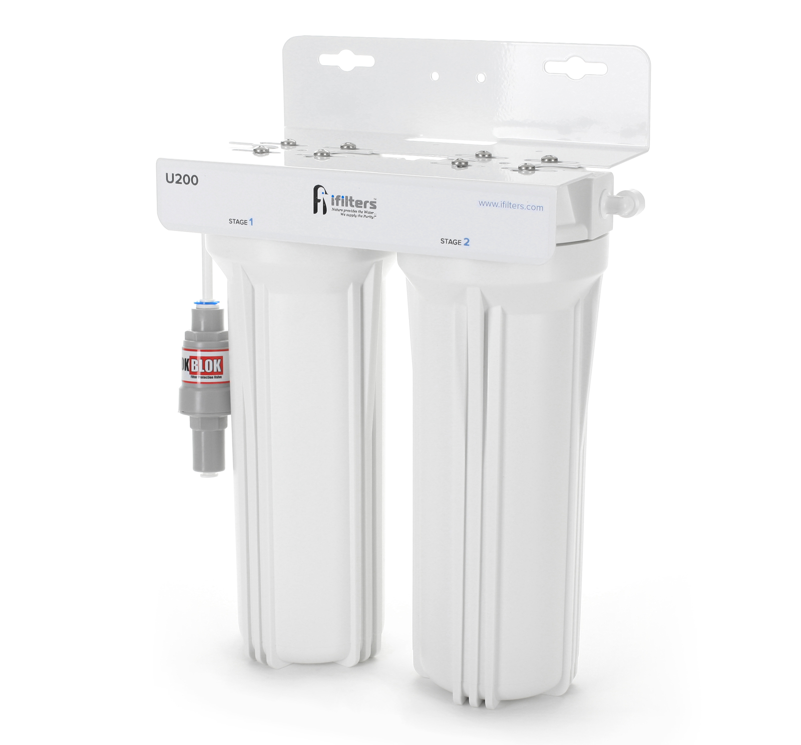U200 Premium Drinking Water Filtration System 2 Stage & Designer Faucet