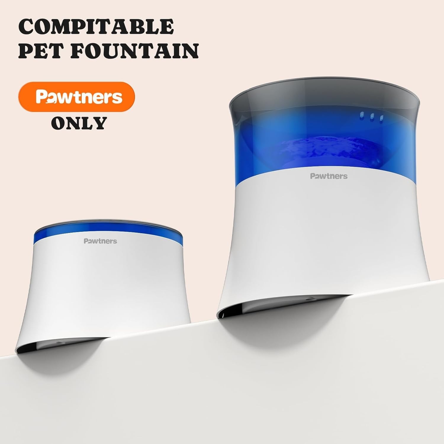 8 + 4 Packs Replacement Filters for LD.2524 & LD.2523 Pet Water Fountain, Mul…