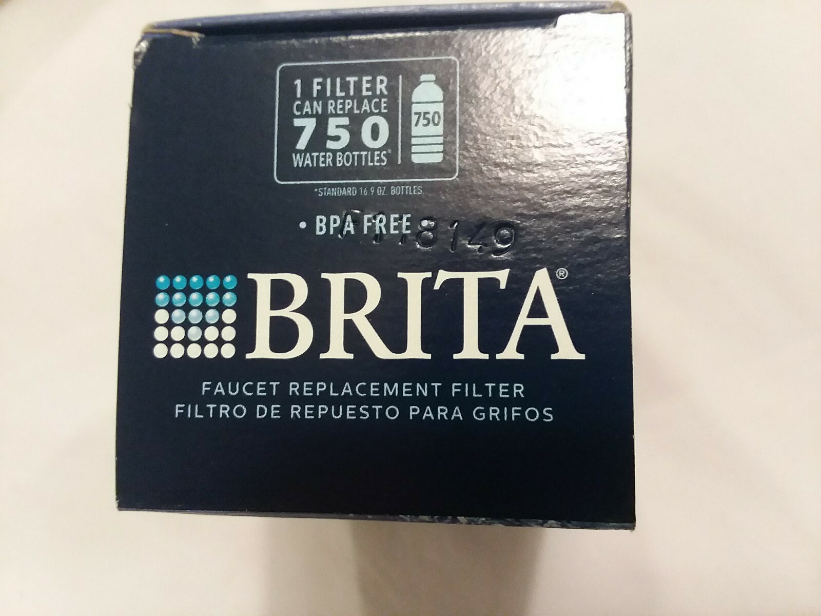 3 Brita Faucet Replacement Water Filter Cartridges FR-200 BPA Free 4mos/100Gal