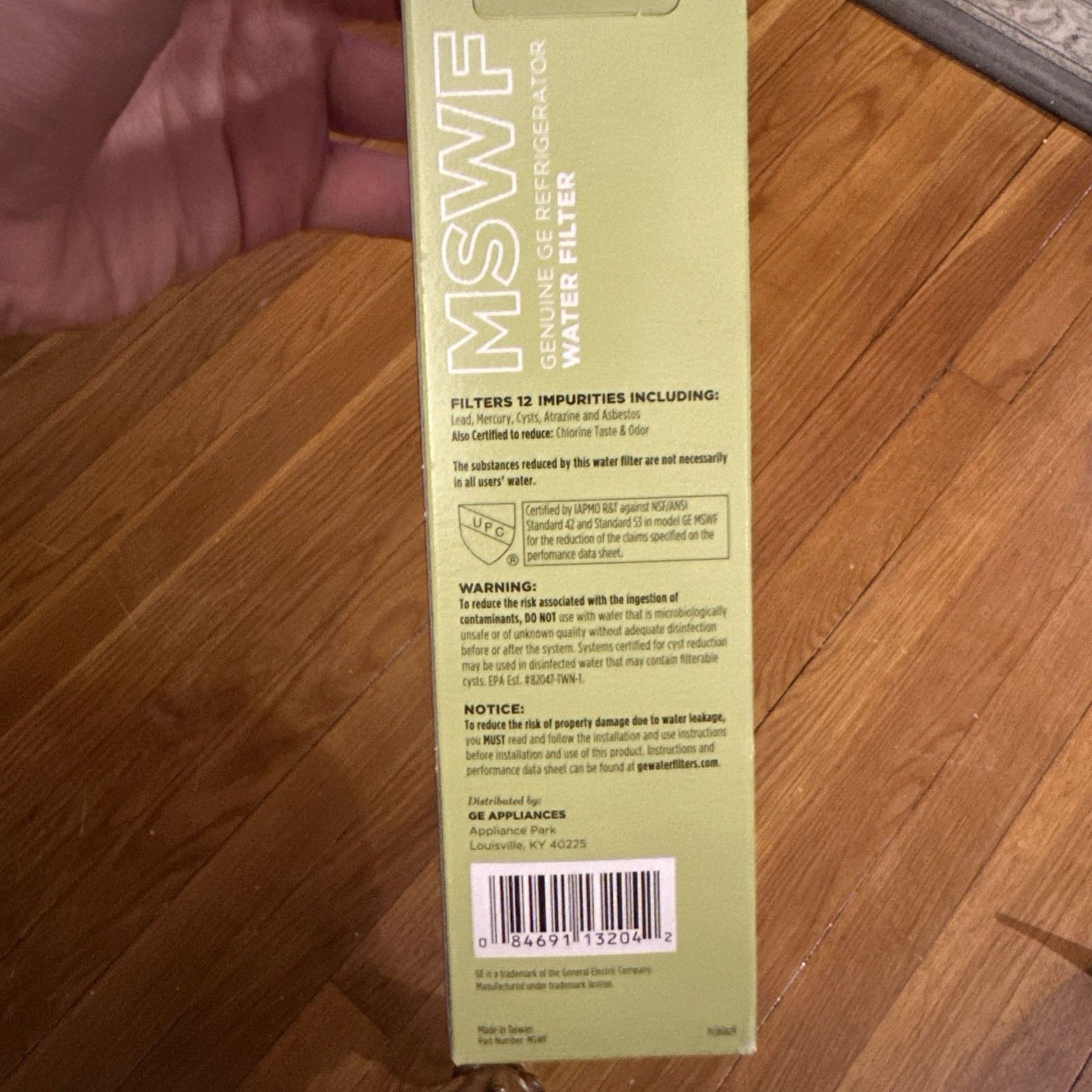 8 PACK GE MSWF SmartWater Refrigerator Replacement Water Filter New, USA