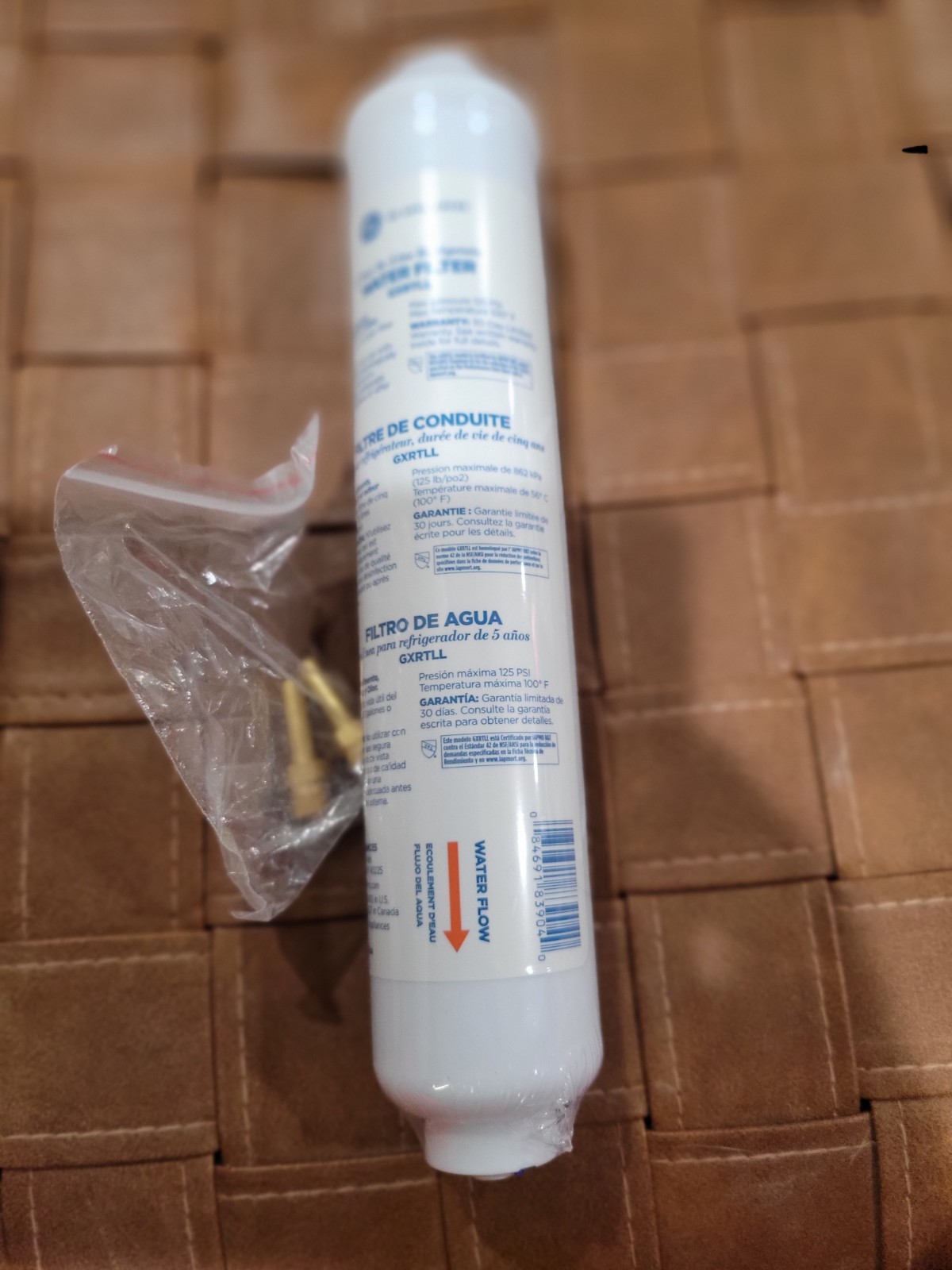 Pack of 1, GE Appliances GXRTLL 5-Year in-LINE Filtration System Water Filter