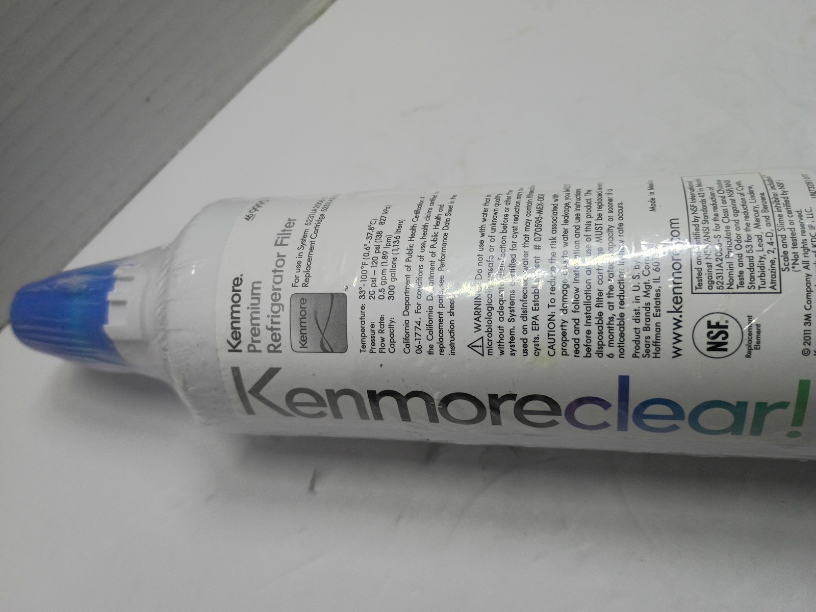 Kenmore Clear! 469990 Premium Refrigerator Filter – New & Sealed