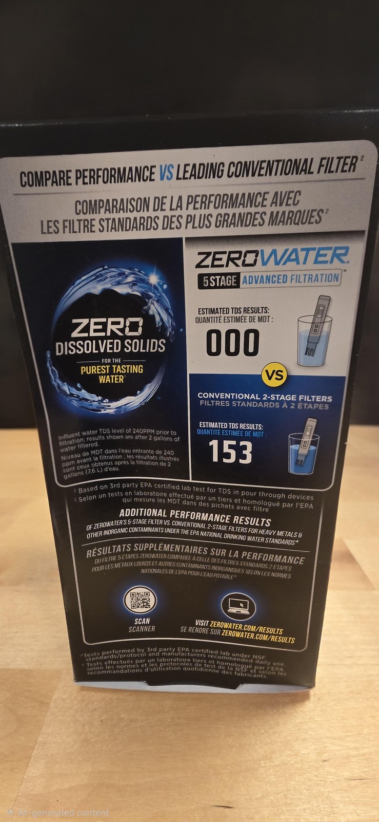 ZeroWater Brita Maxtra+ Replacement Water Filter 5 Stage White Plastic Cartridge