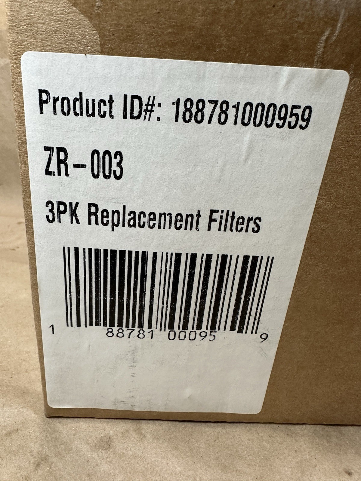 ZeroWater Official 5-Stage 0 TDS Replacement Filter IAPMO Certified, 3-Pack