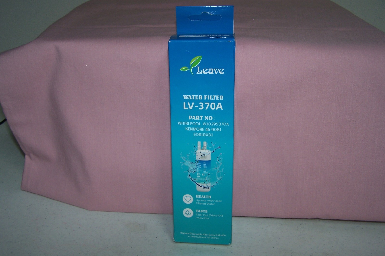 Leave Water Filter 1 LV-370A (Compatible with Major Brands Ending Same #s) NEW
