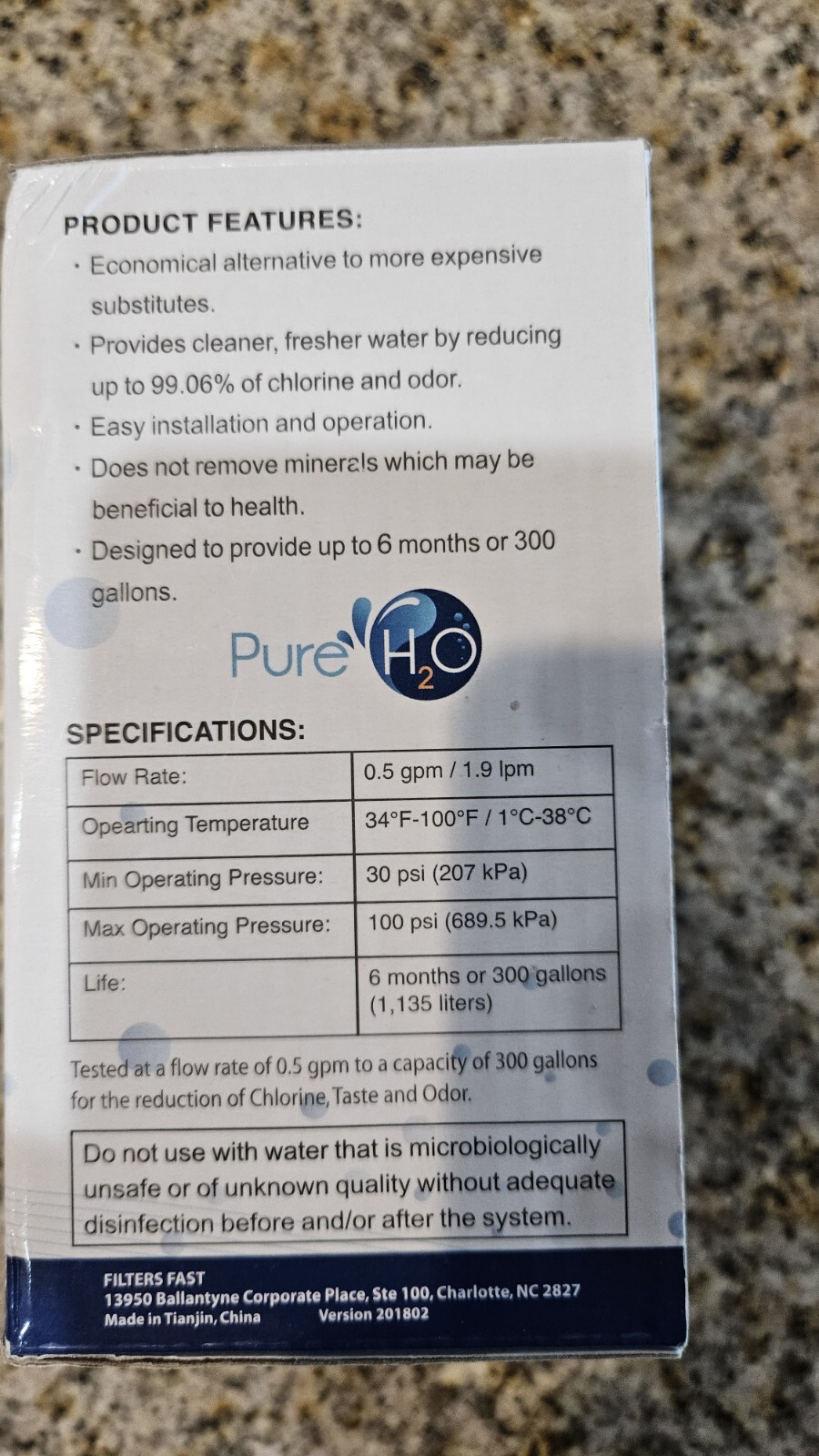 PureH2O PH21300 Refrigerator Water Filter Replacement for Various Samsung. P7