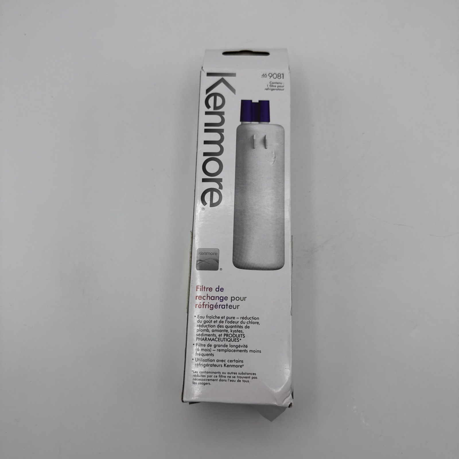 Kenmore 469081 Refrigerator Water Filter – White