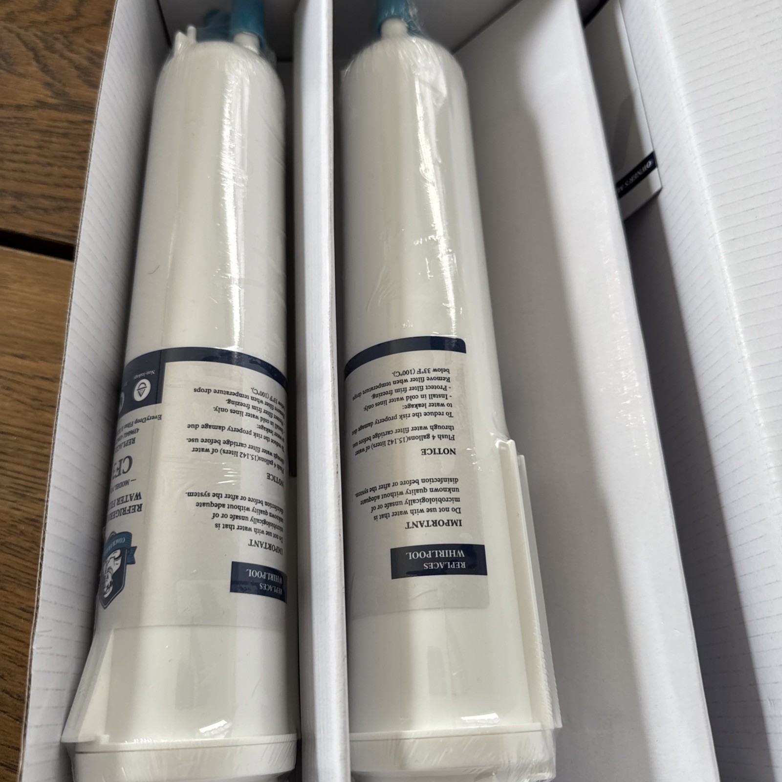 Coach Filters Refrigerator Water Filter CF3 3-Pack for Whirlpool Every drop 3