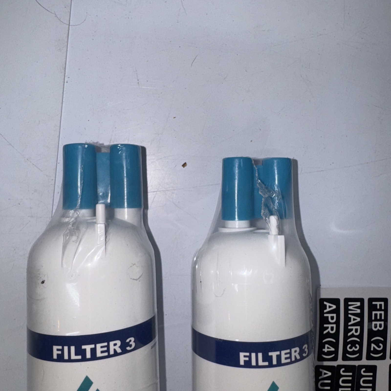 2 Belivita Ice and Water Refrigerator Filter 300 Gal – 4396841 EDR3RXD1