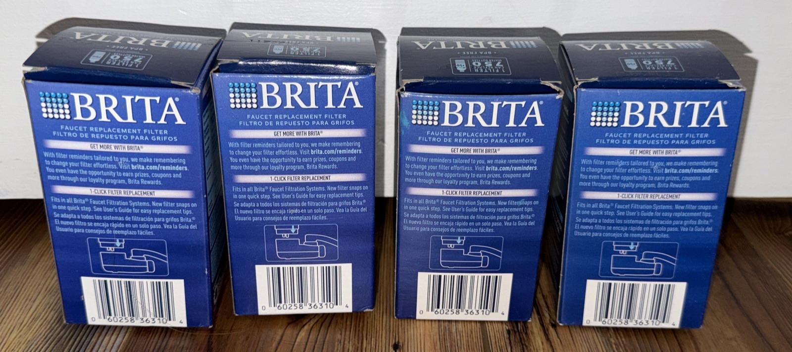 BRITA FR-200 Chrome Replacement Faucet Filter NEW