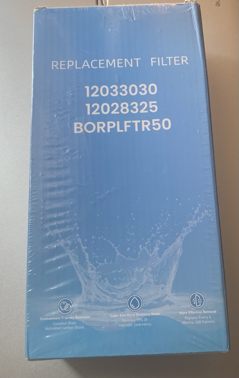 2Pcs.12033030/12028325 filter for bosh ultra clarity Pro ref.BORPLFTR50