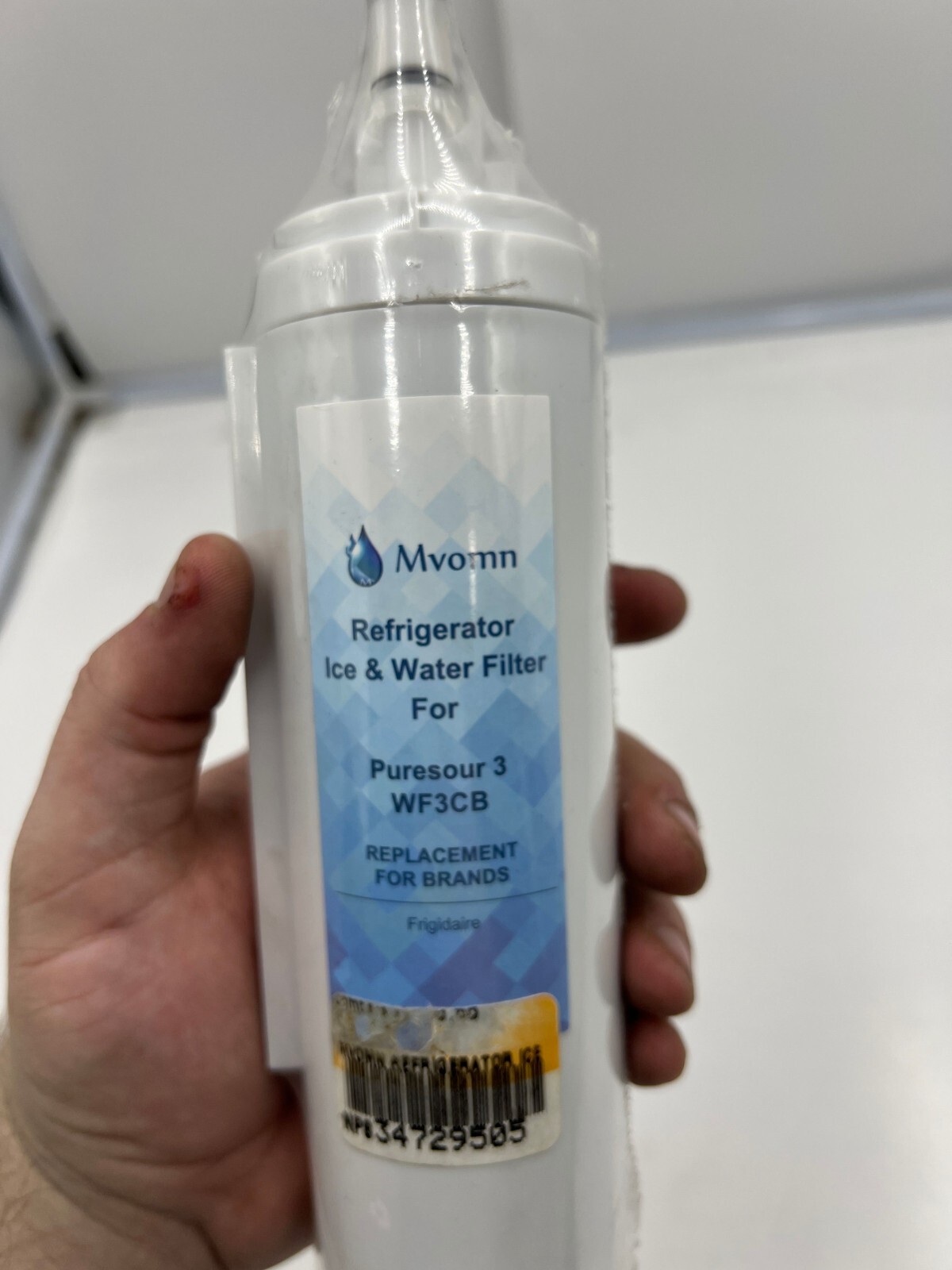 (QTY 5) Mvomn Refrigerator Ice & Water Filter for Puresource 3 WF3CB Frigidaire