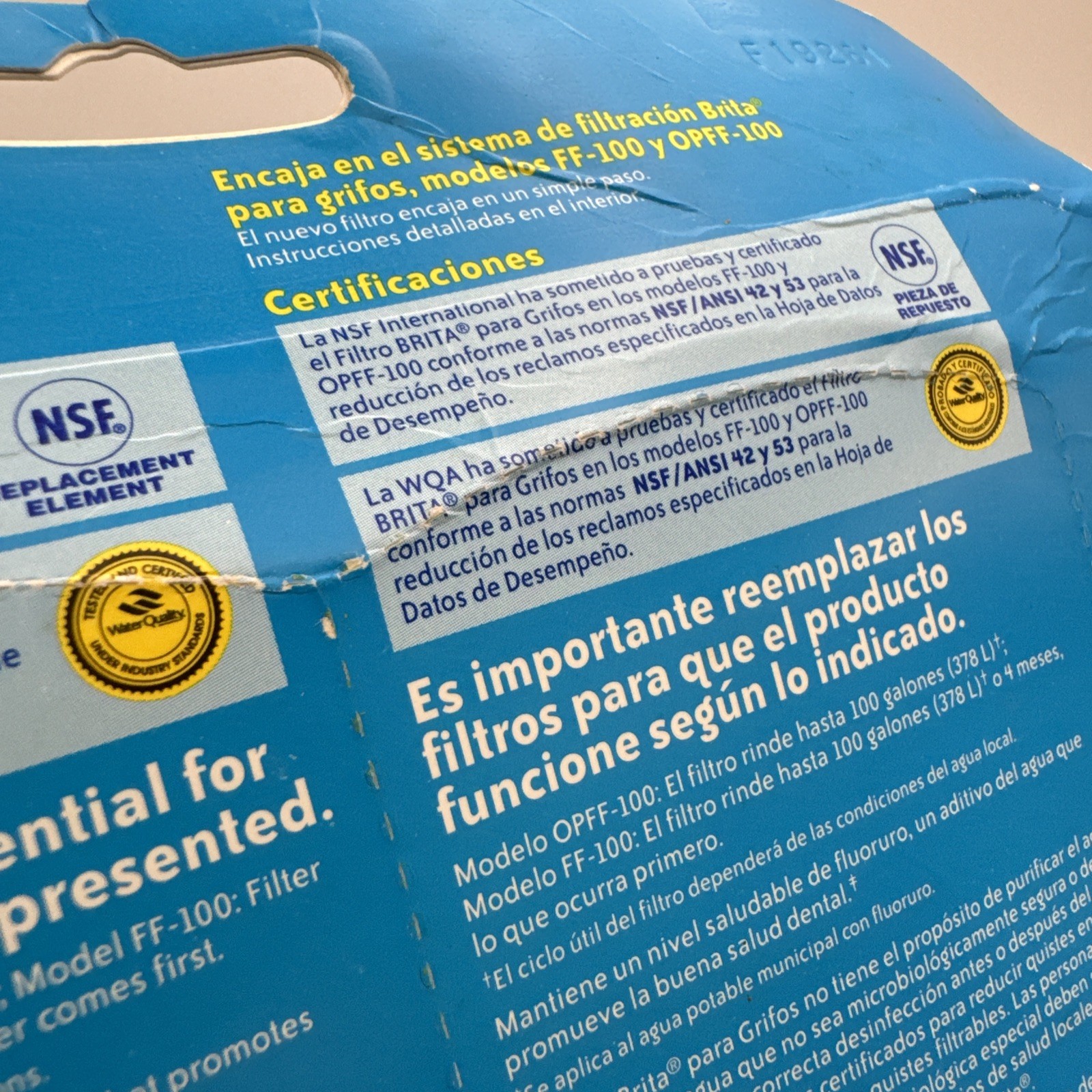 Brita On-Tap Faucet Water Filter Replacements, Chrome, 2 Count FF-100 & OPFF-100