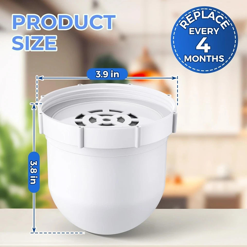 1 Pack Upgraded Water Pitcher Filter with Clearly Filtered No. 1 Filtered Wat…