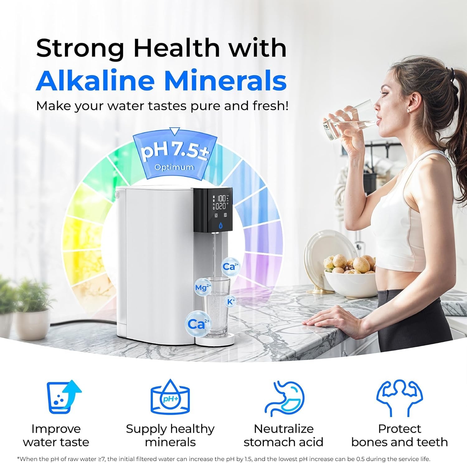 [Alkaline Mineral] Waterdrop CoreRO Reverse Osmosis System, 7-Stages, WD-C1SL