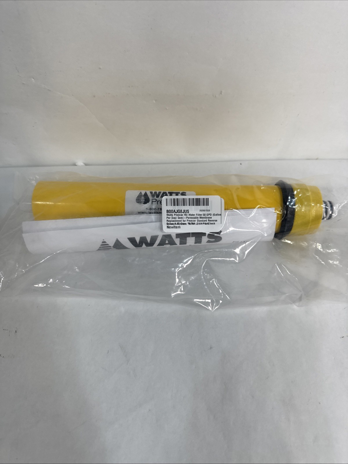 Watts Premier 50GPD RO Thin Film Membrane Replacement, 1 Count 110019 New