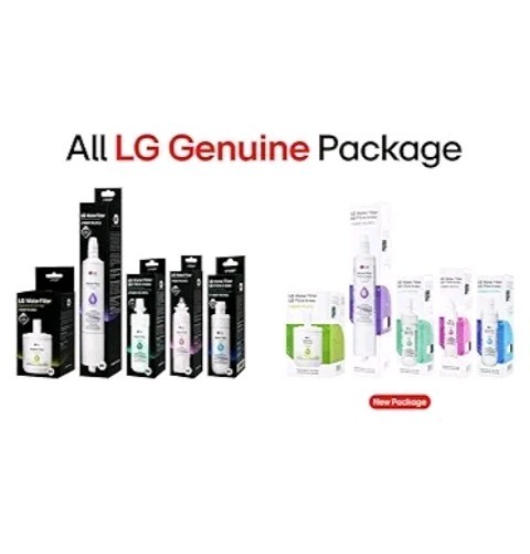 LG Water Filter Cartridge LT500P 6 Month 500 Gallon Capacity single Pack