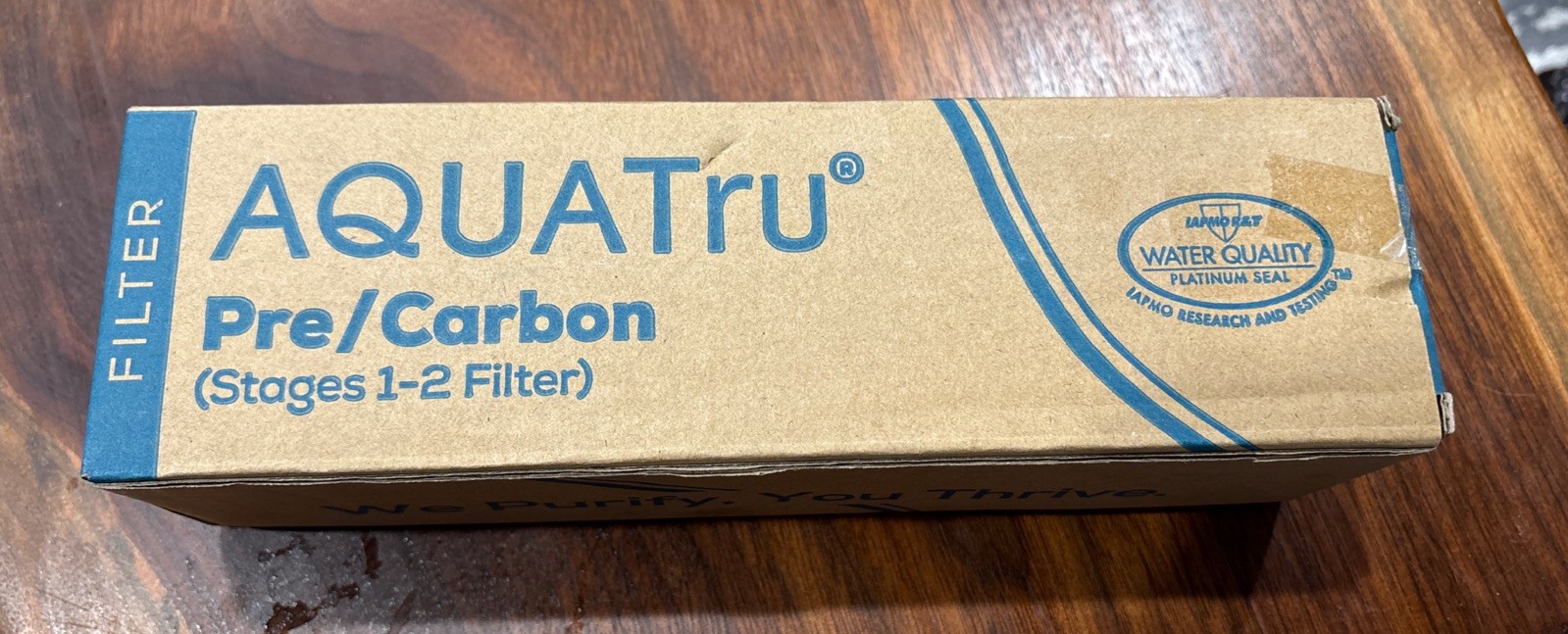 AquaTru Replacement Pre/Carbon Water Filter Stages 1-2 – # AT2001