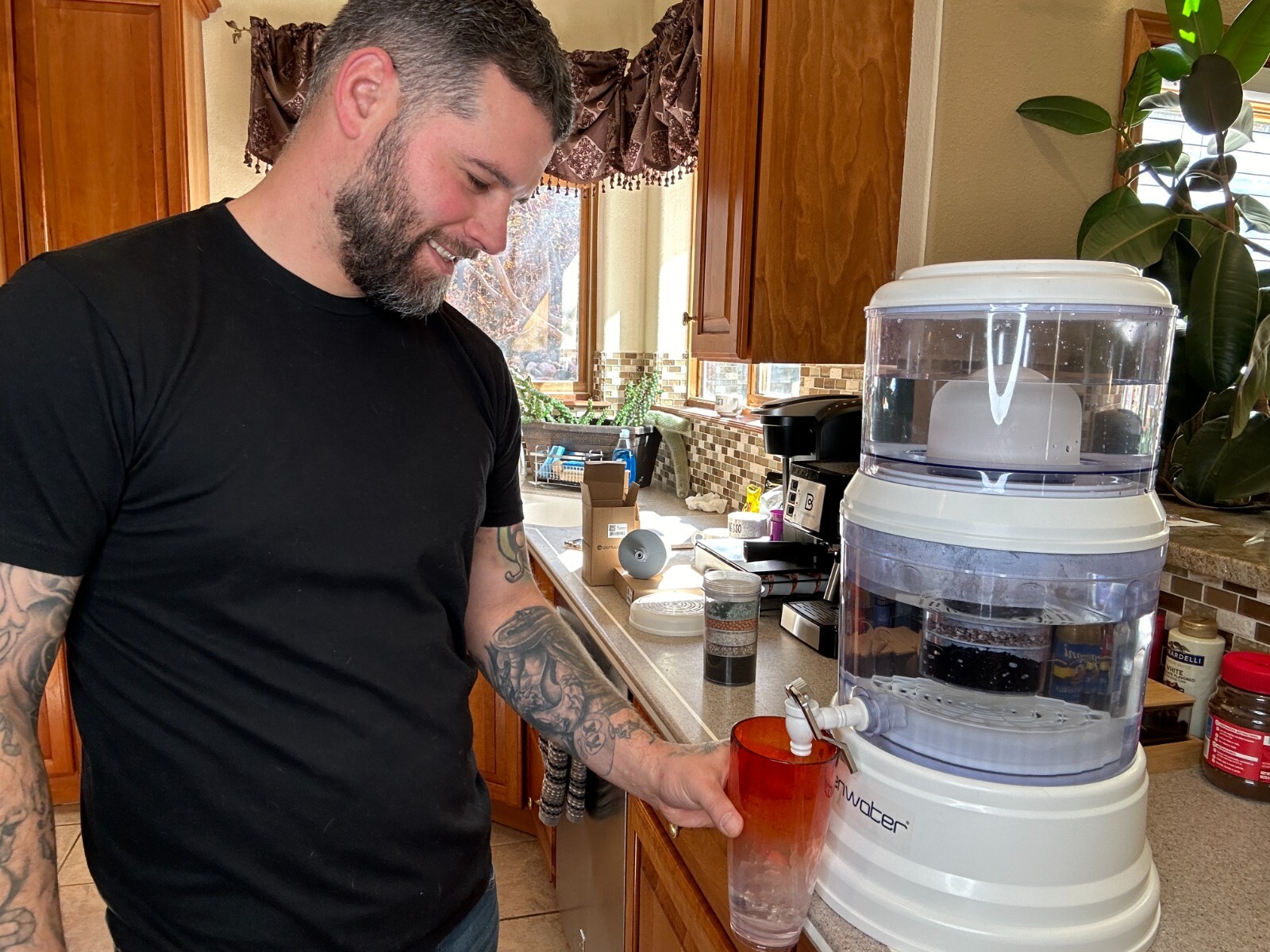 GENUINE ZEN WATER SYSTEMS – 4 GALLON COUNTERTOP WATER FILTER PURIFIER