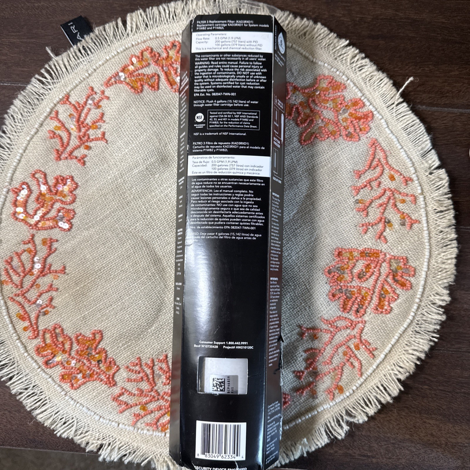 Everydrop Replacement ICE & WATER Refrigerator Filter #3 New Taiwan