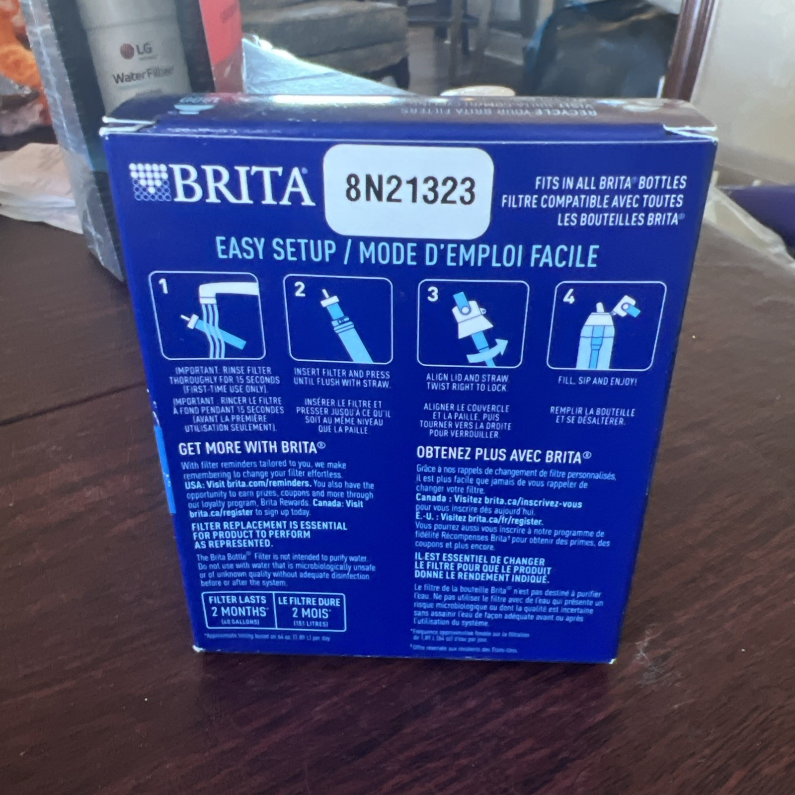 NEW 3 Count Brita Water Bottle Replacement Filters