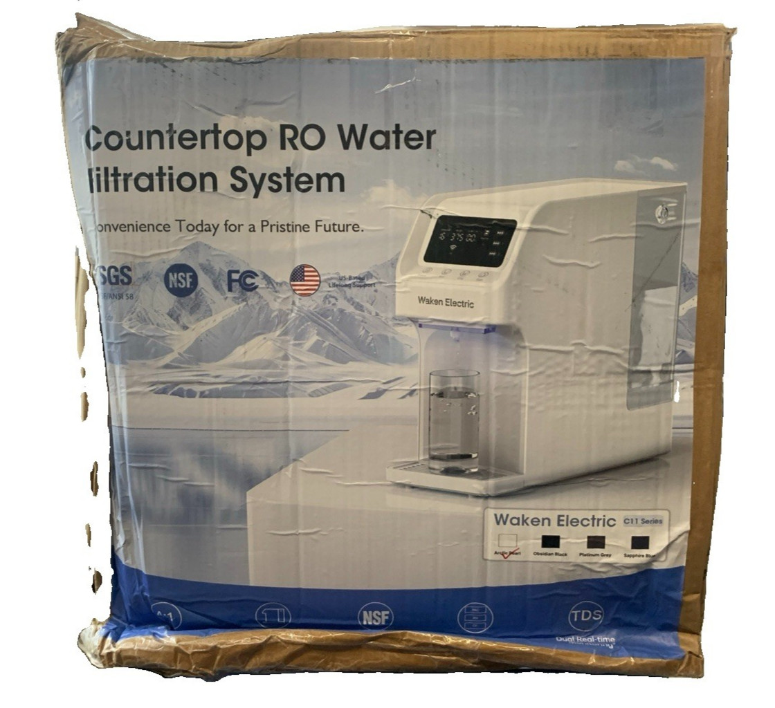 Waken Electric C11S Reverse Osmosis Water Filtration System Countertop – USED