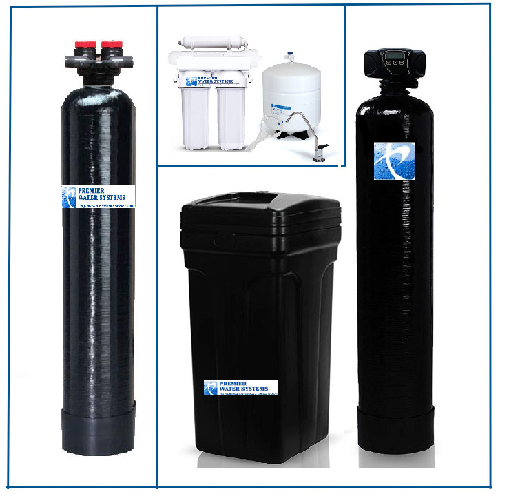 Whole House Water Package: Softener + Carbon Filtration + RO System – 1 Cubic Ft