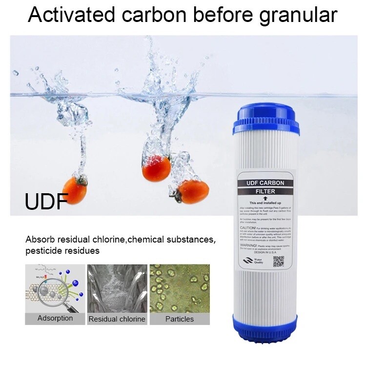 Ice Machine Water Filter Kit Sediment, Carbon, & Resin 3/8 Waterline & Fittings