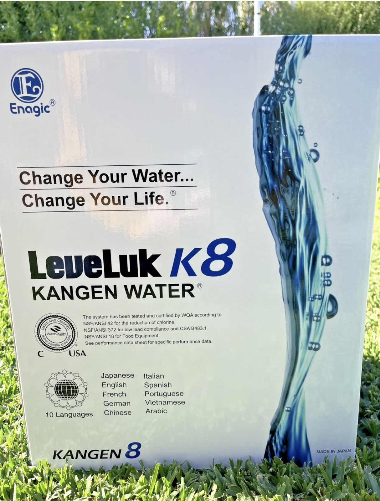 Enagic Kangen K8 Water Ionizer | Brand New in Box