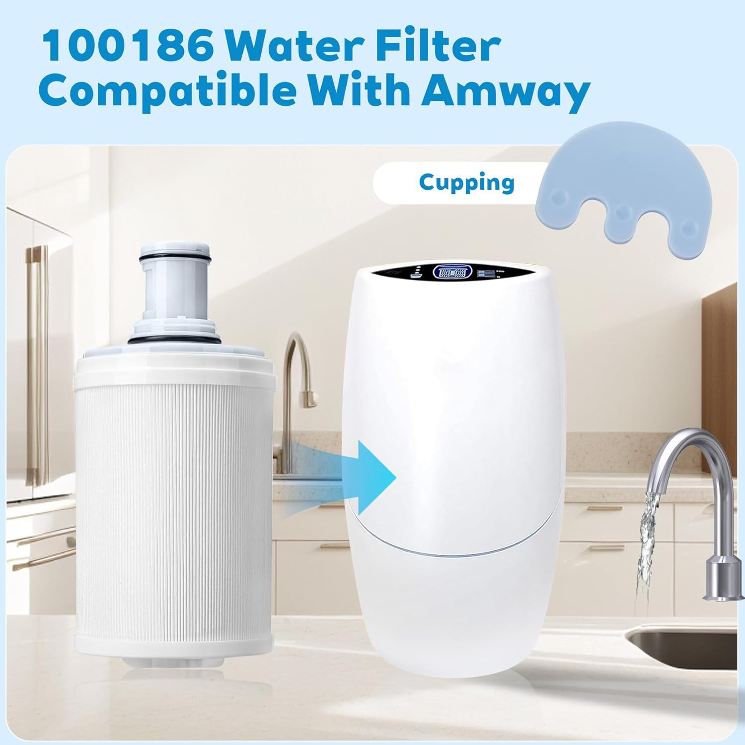 Replacement Water Filters NEW For eSpring Amway Water Purifier 100186 US