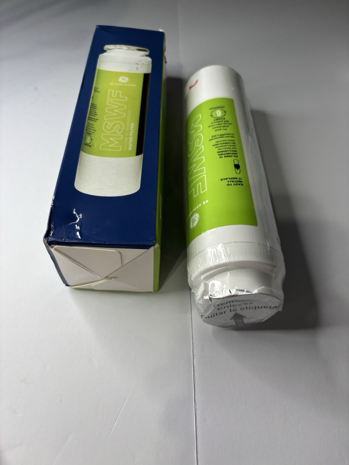 GE SmartWater MSWF Refrigerator Replacement Cartridge Water Filter