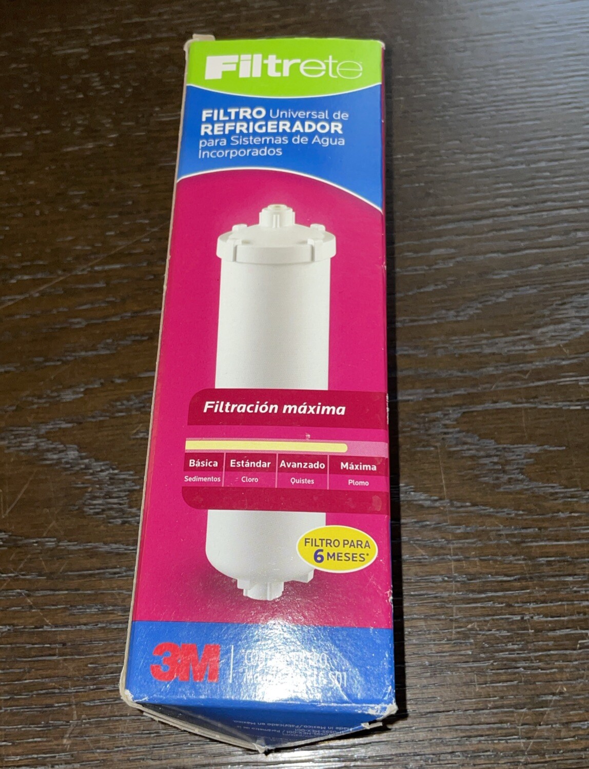 NEW 3M Filtrete Universal In Line Refrigerator Filter 6 Months 4IL-CLC-S01 HTF