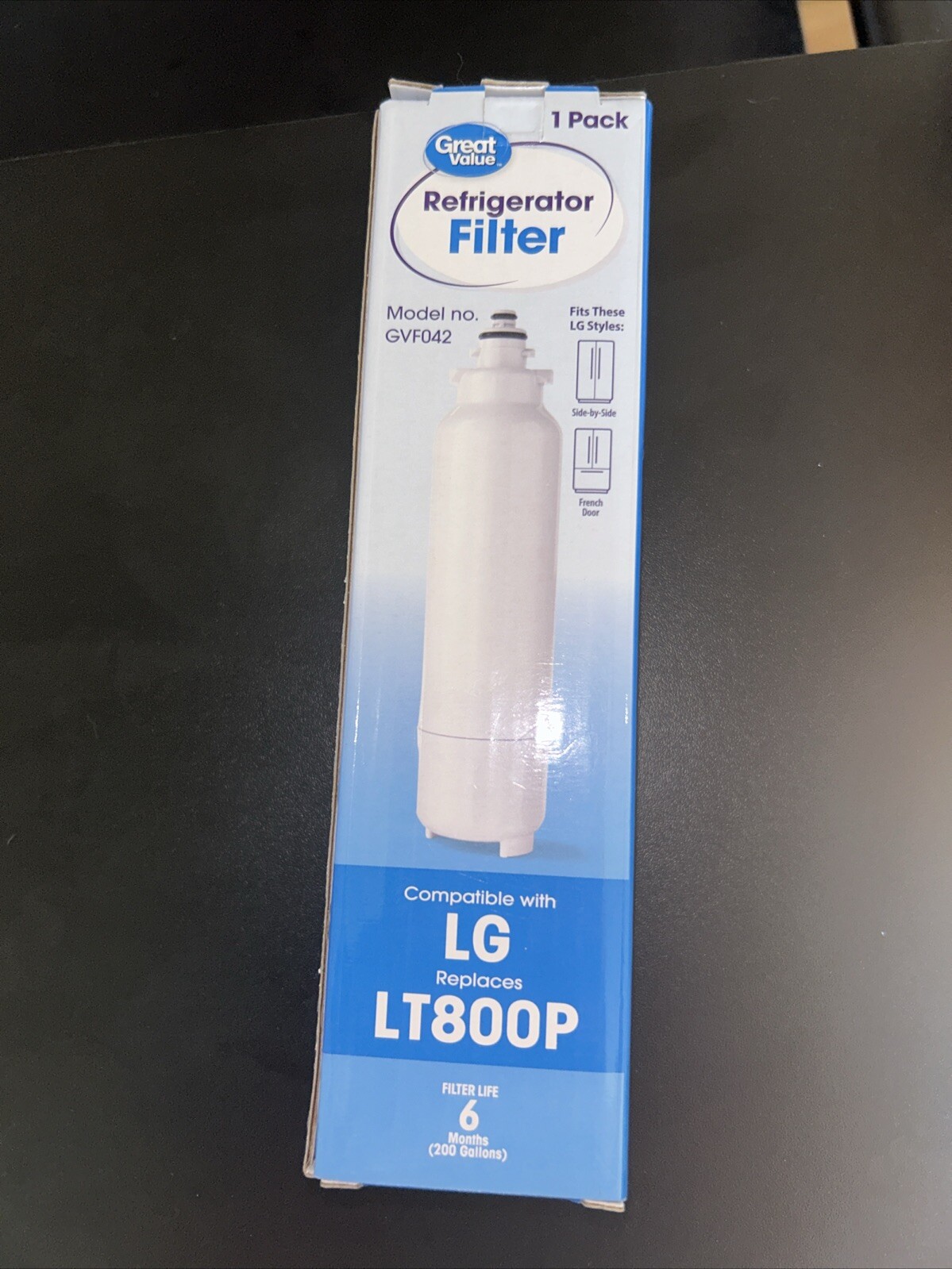 Great Value Replacement Water Filter LG Models LT800P 6 months 300gallons (d2)