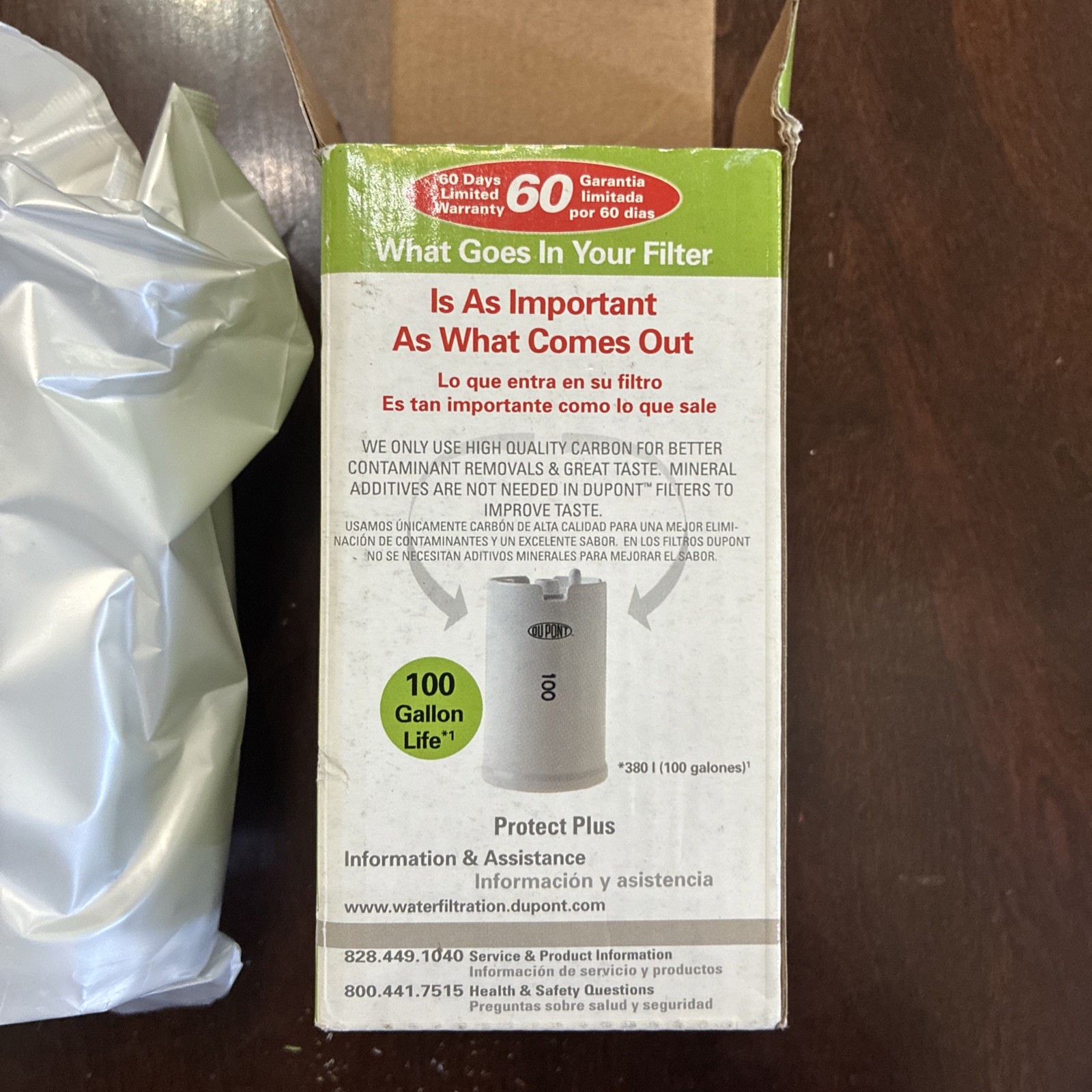 DuPont High Protection 100 Gallon Faucet Mount Water Filter Cartridge NEW SEALED