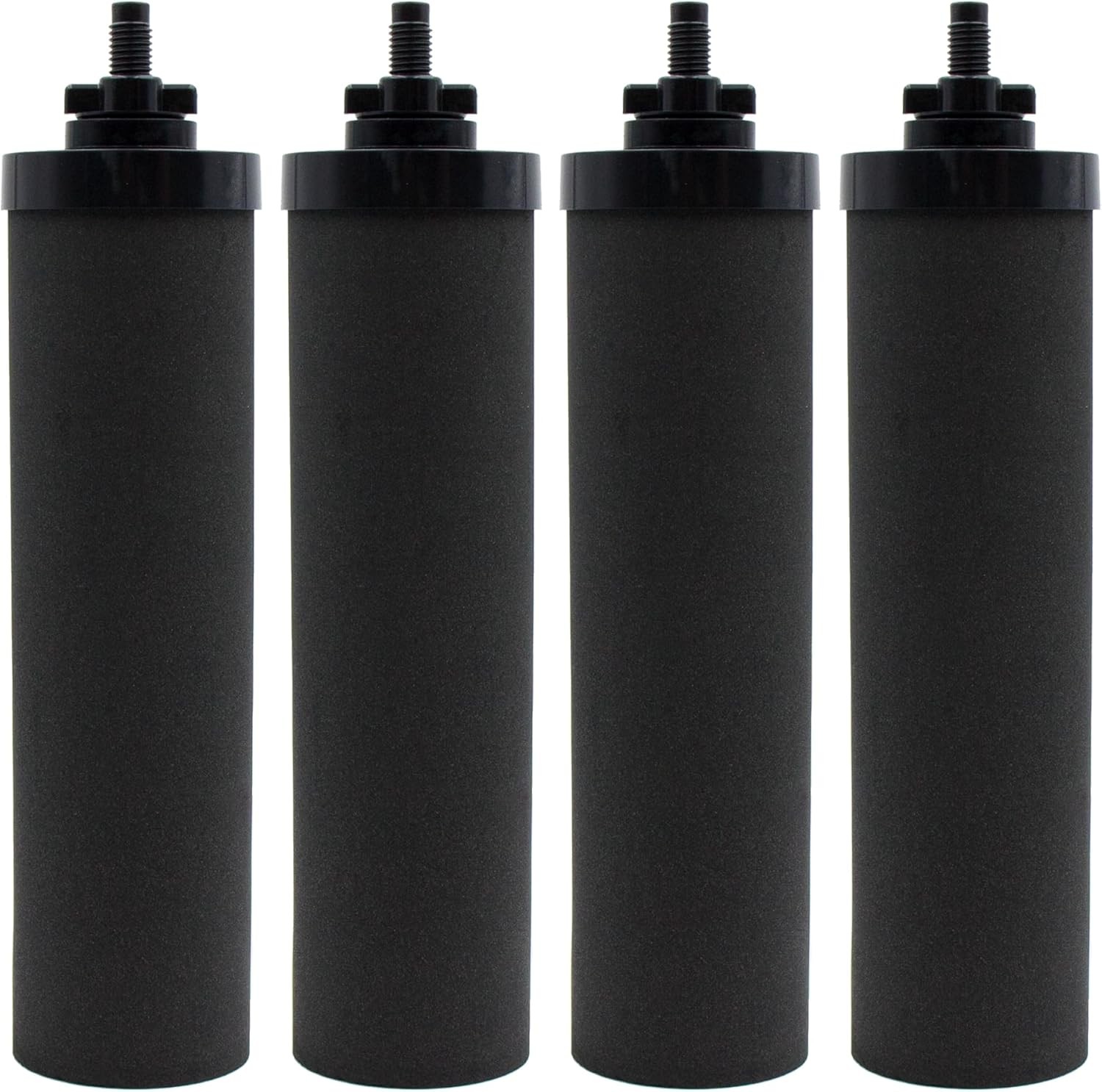 4Packs Water Filter Replacement for Berkey® BB9-2 Black Activated Carbon Filters
