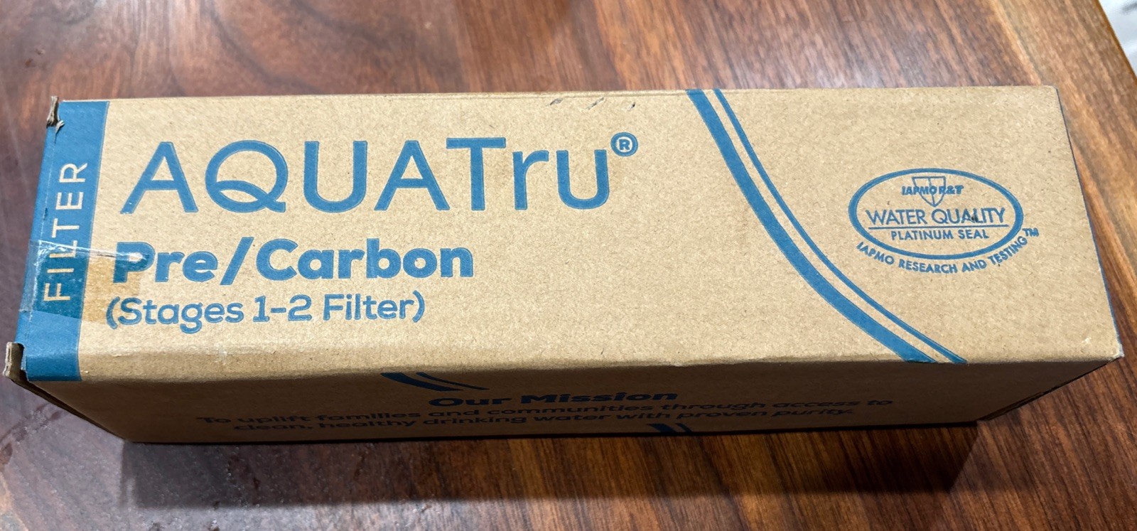 AquaTru Replacement Pre/Carbon Water Filter Stages 1-2 – # AT2001