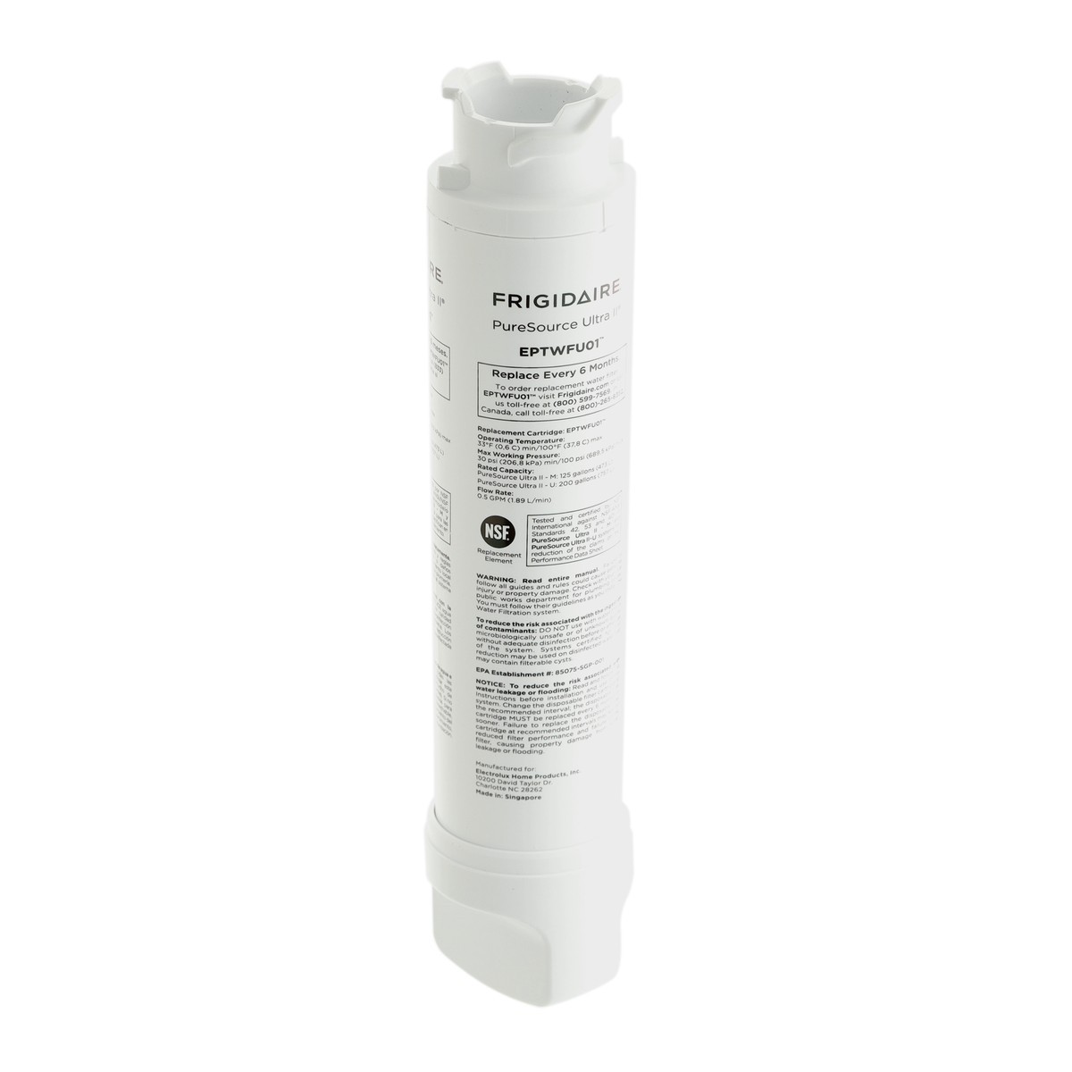 FRIGIDAIRE EPTWFU01 PureSource Ultra II Refrigerator Water Filter NEW