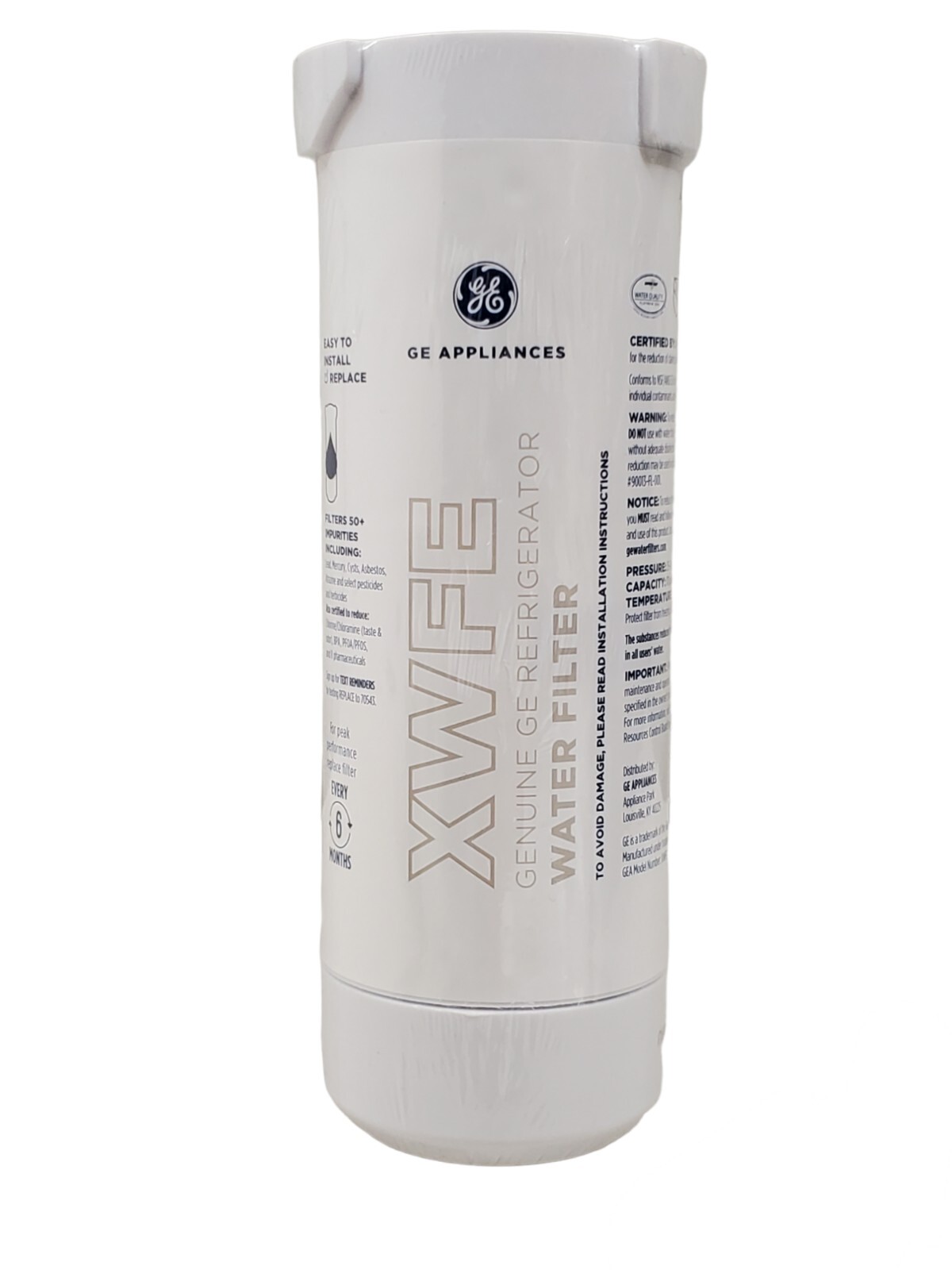 Genuine OEM GE XWFE Refrigerator Replacement Water Filter WITH CHIP RFID
