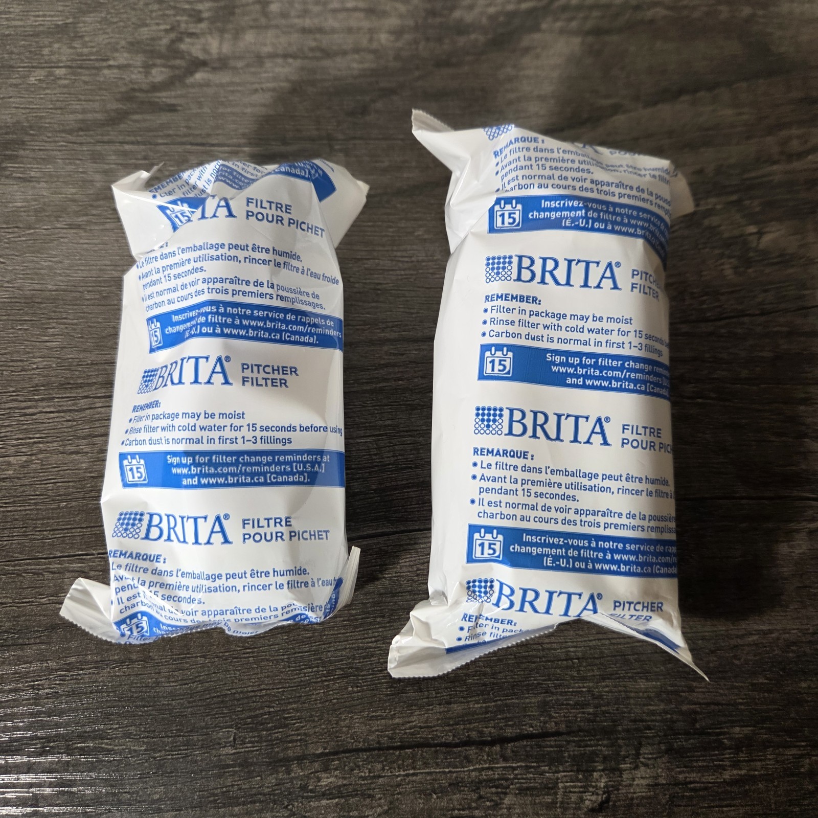 Brita Replacement Water Filters for Brita Water Pitchers 2 Count Factory Sealed