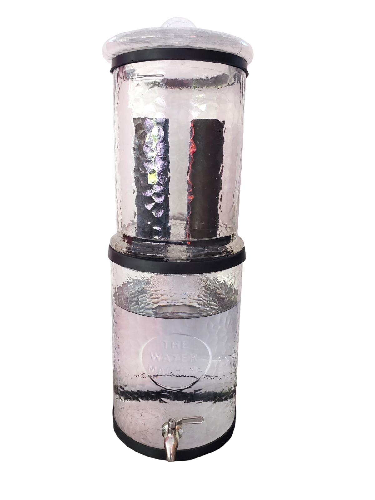 The Water Machine ® water purifier World’s first all-glass gravity water filter.