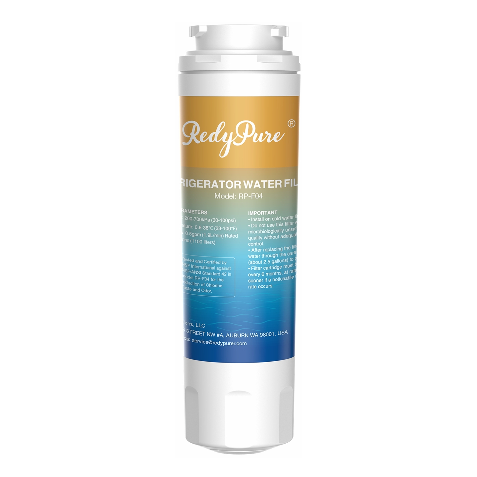 6 Pack Water Filter Replacement for Maytag UKF8001 UKF9001 4396395 Refrigerator