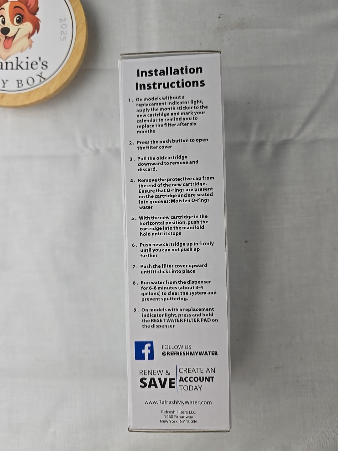 Refresh R-9690 Refrigerator Water Filter Replacement Models See Pics Kenmore LG