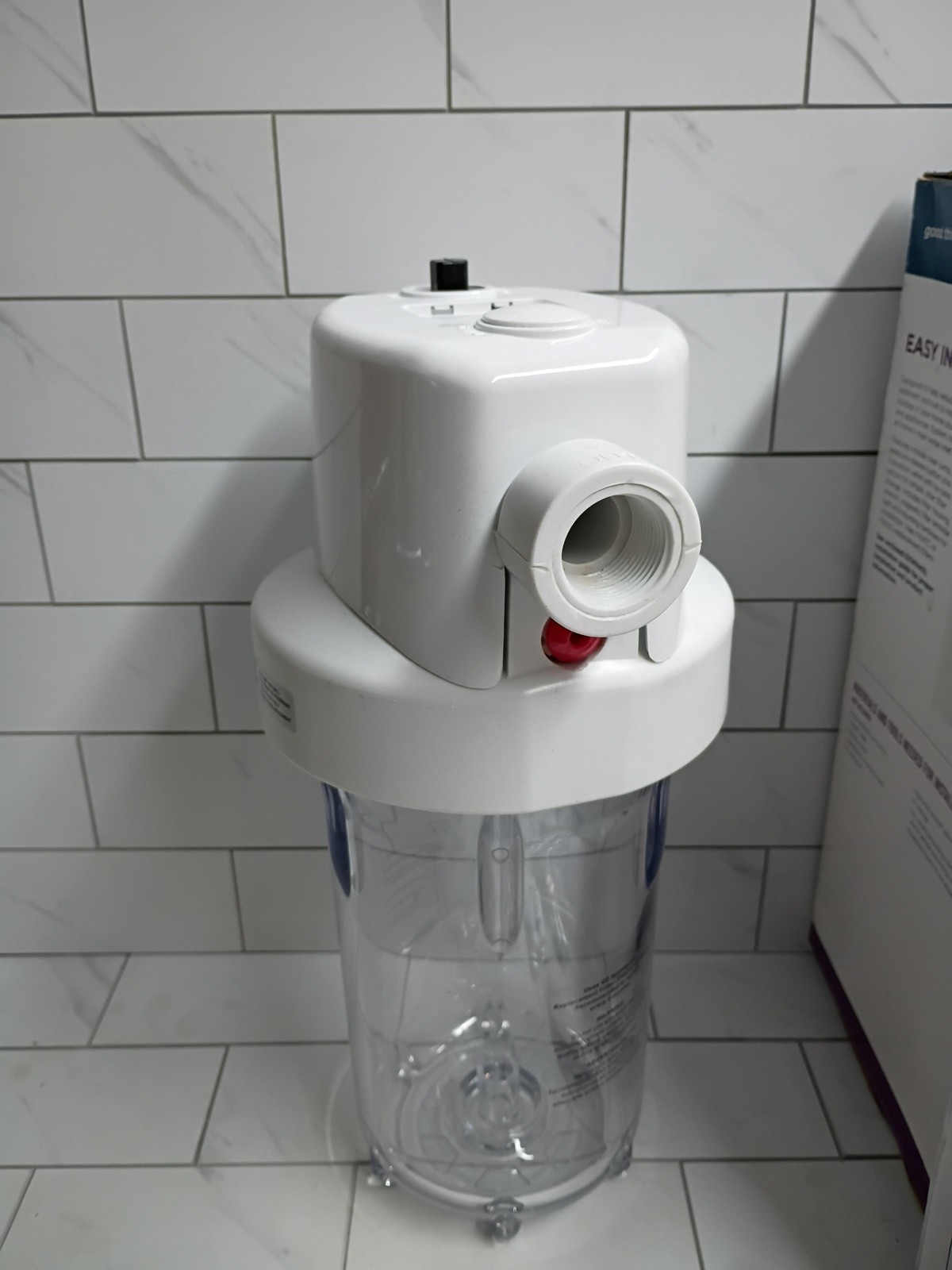 GE Whole House GXWH40L Water Filtration System New Open Box 084691144779