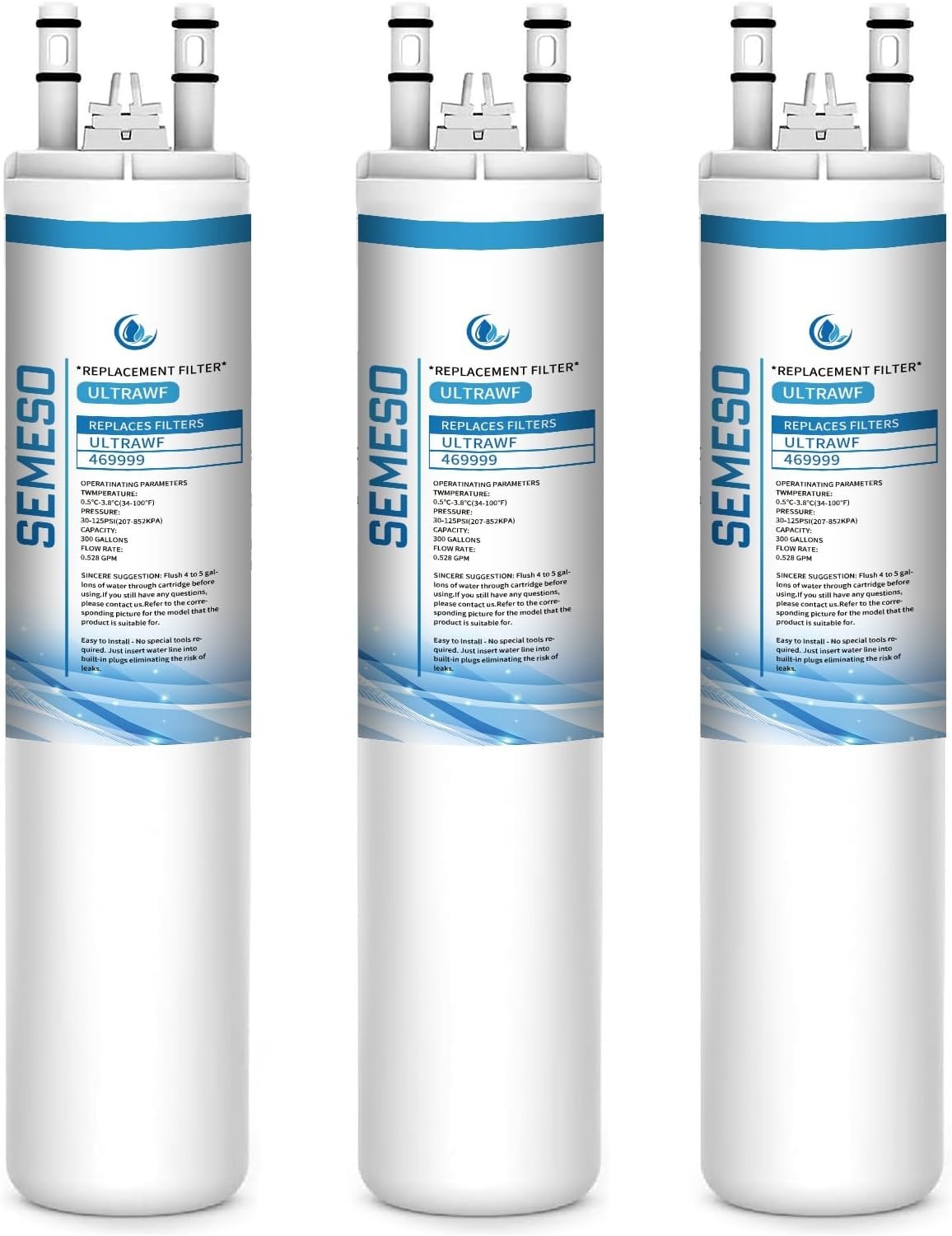 3 Semeso Carbon Filter Replacement filters ULTRAWF 469999 New Sealed Filters