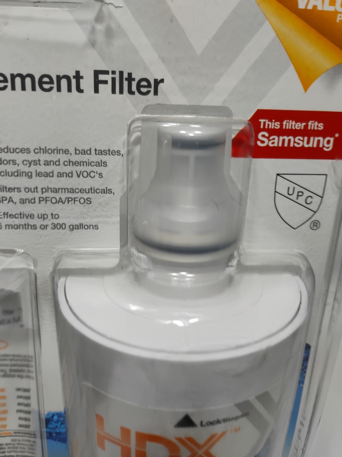(1) x HDX (FMS-1 ) Refrigerator Replacement Filter , For Samsung HAF-CU1S