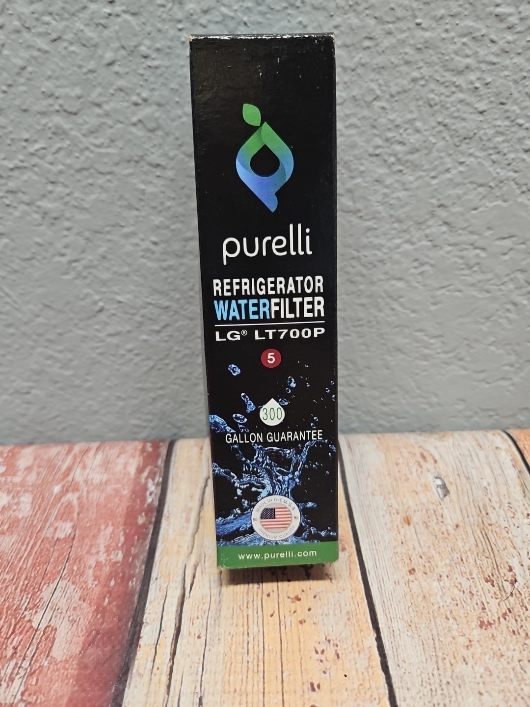 1 Pack Of LG LT700P Refrigerator Water Filter Replacement Purelli