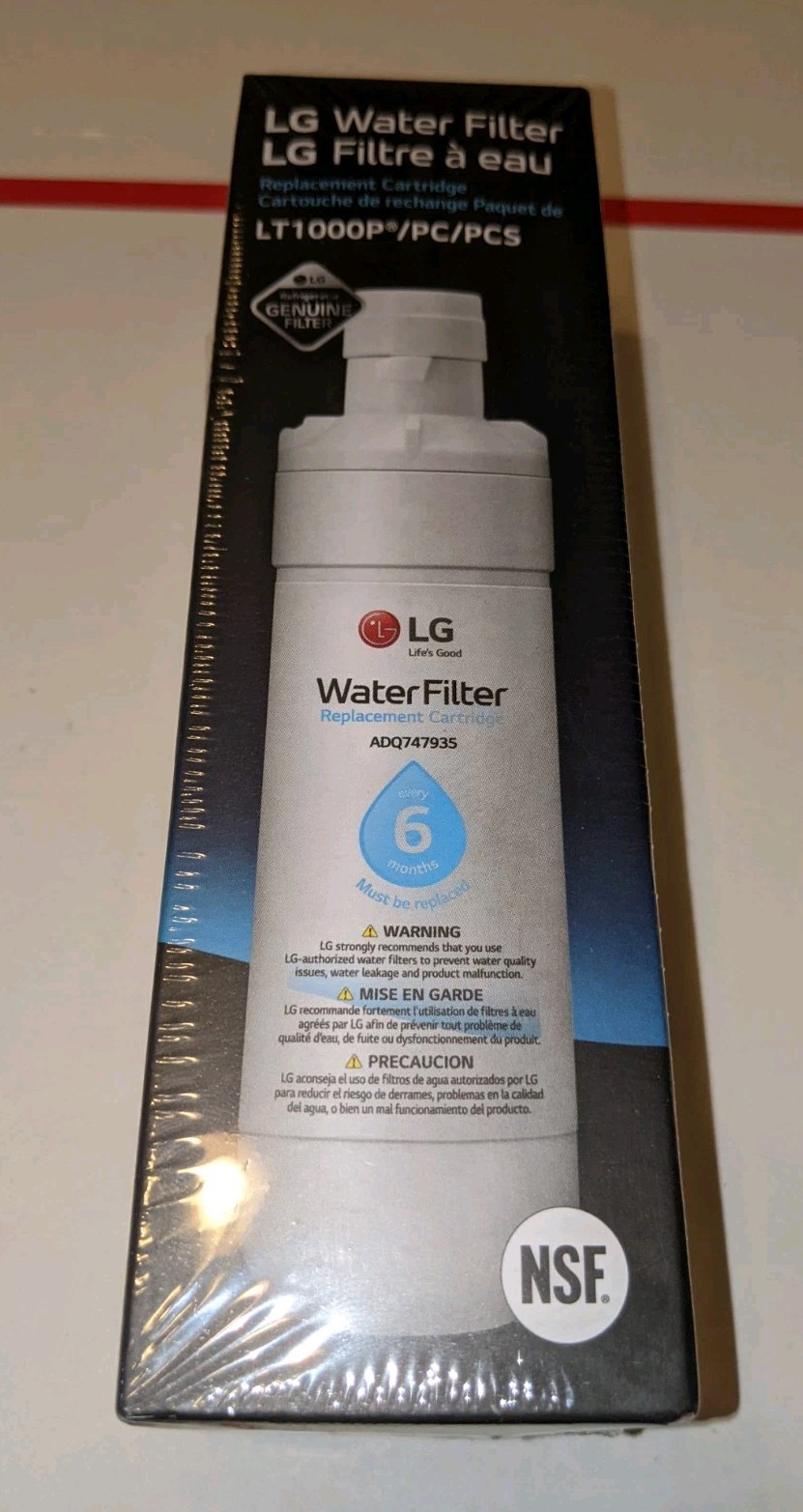 LG LT1000P Water Filter Replacement Cartridge LT1000PC/PCS – NSF (A13) New Seale